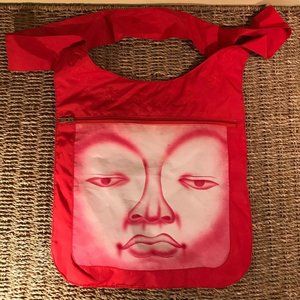 Red Buddha Shoulder Bag